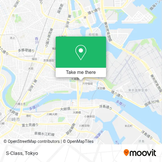 S-Class map