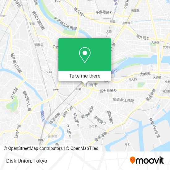 Disk Union map