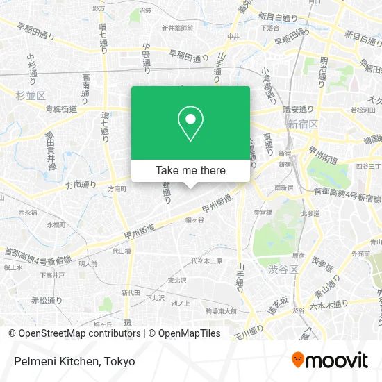 Pelmeni Kitchen map