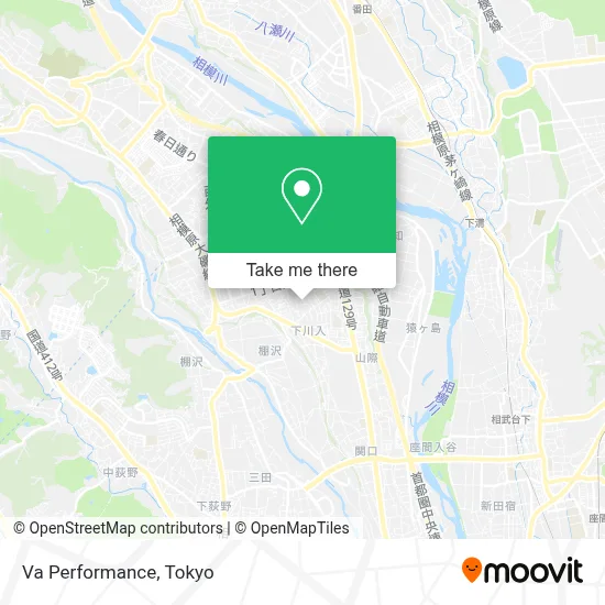 Va Performance map
