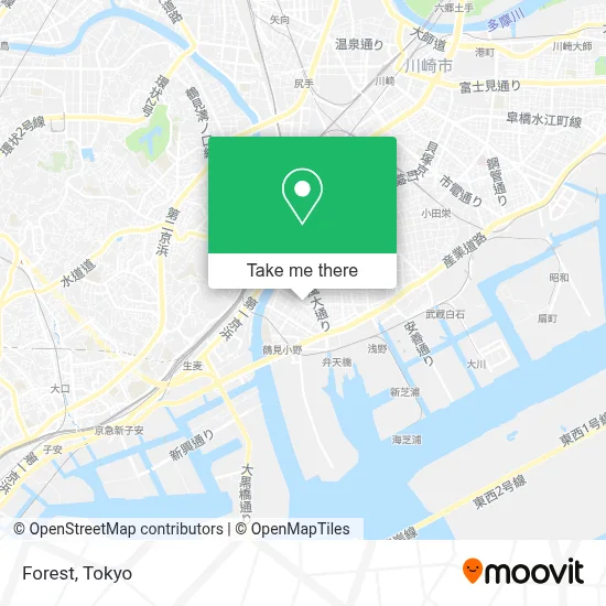 Forest map