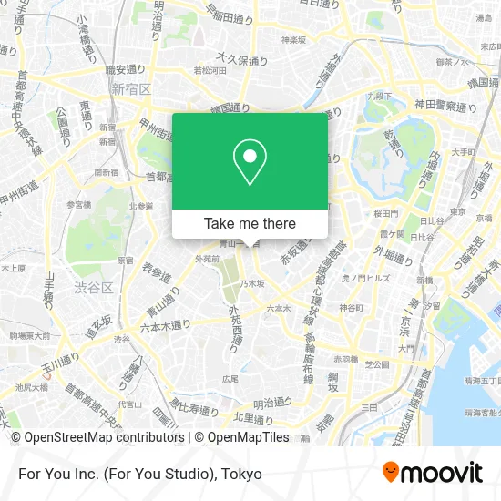 For You Inc. (For You Studio) map