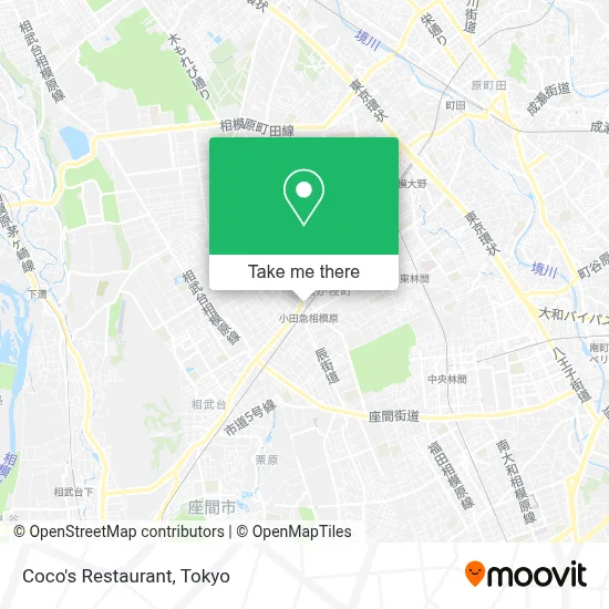 Coco's Restaurant map