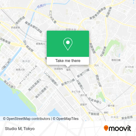 Studio M map
