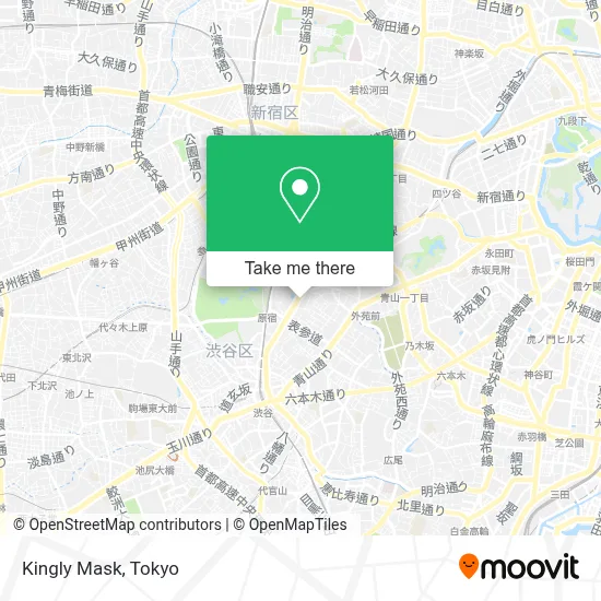 Kingly Mask map