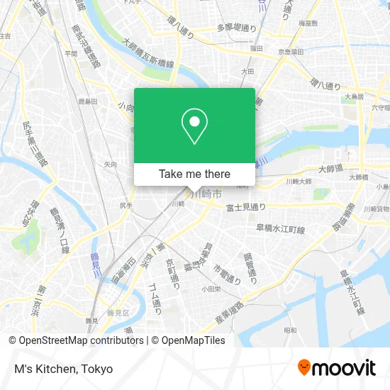 M's Kitchen map