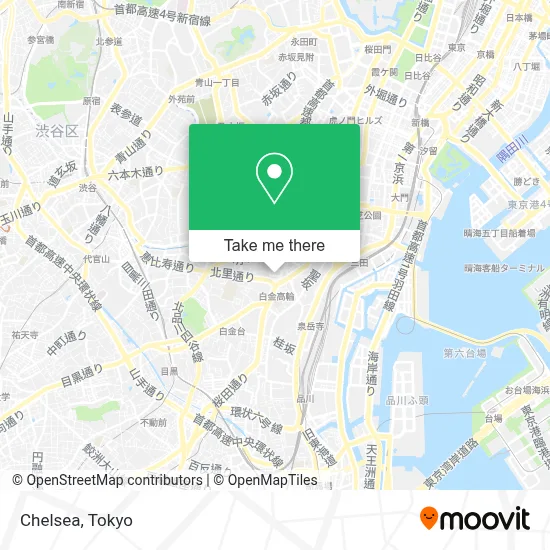 Chelsea map