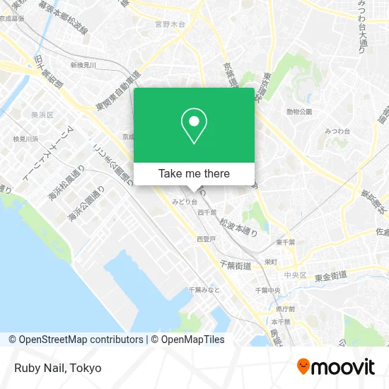 Ruby Nail map
