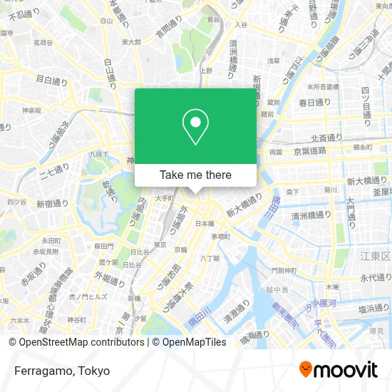 Ferragamo map