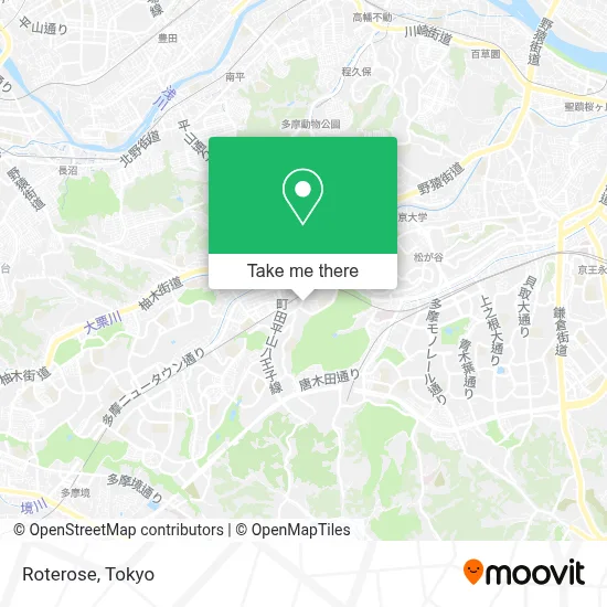Roterose map