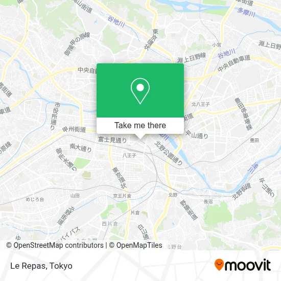 Le Repas map