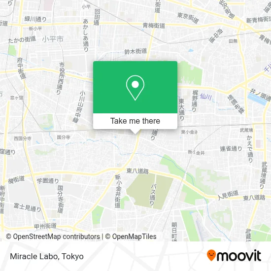 Miracle Labo map