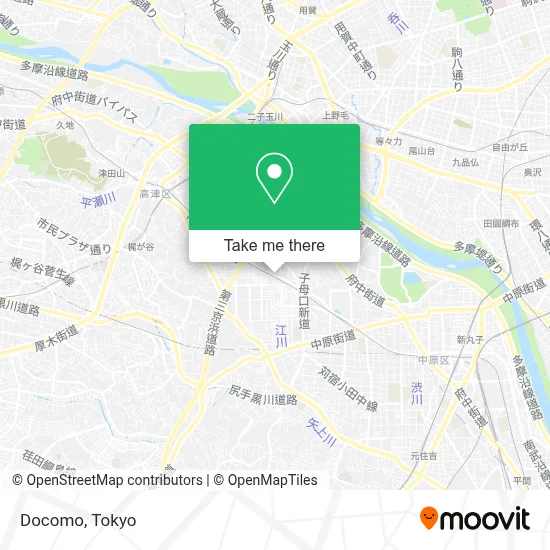 Docomo map