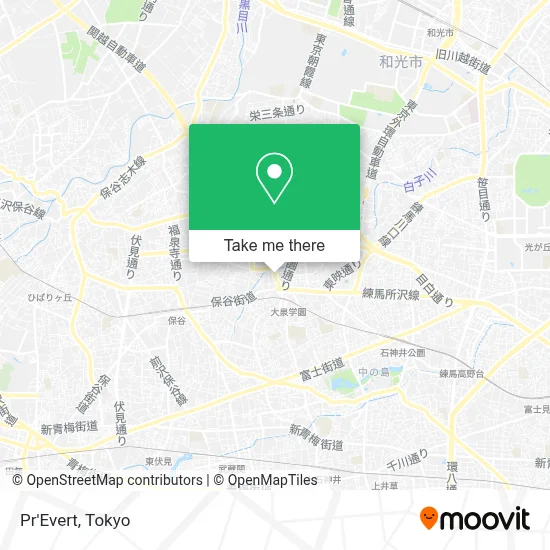 Pr'Evert map