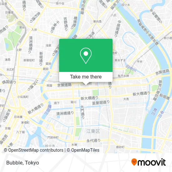 Bubble map