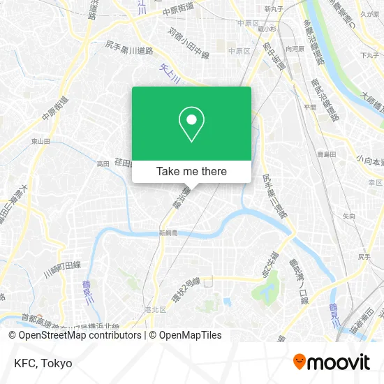 KFC map