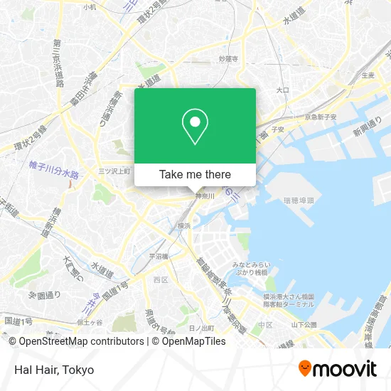 Hal Hair map