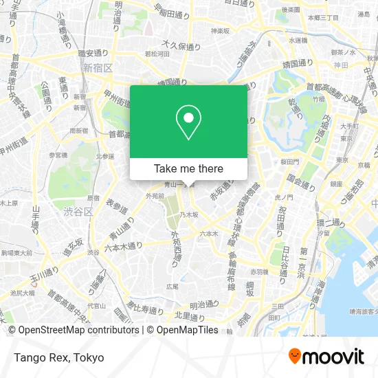 Tango Rex map