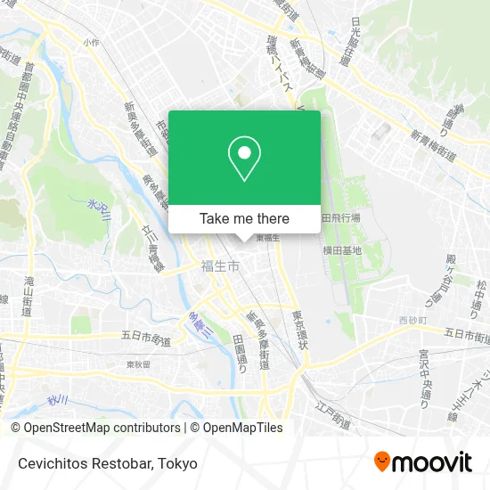 Cevichitos Restobar map