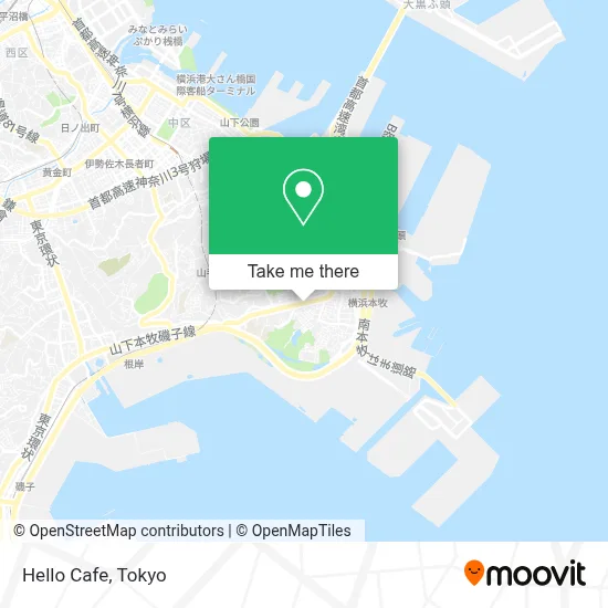 Hello Cafe map