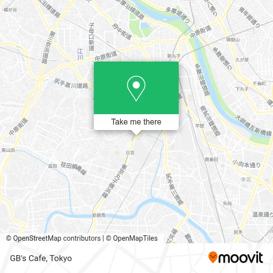 GB's Cafe map