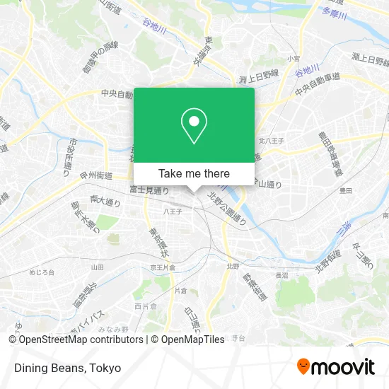 Dining Beans map