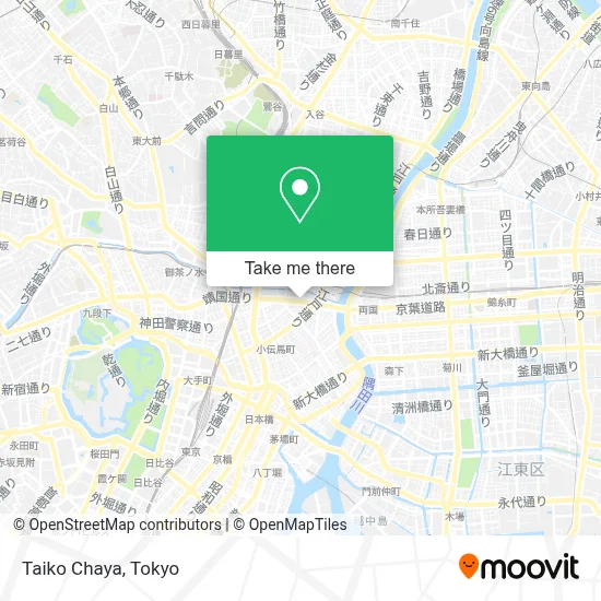 Taiko Chaya map