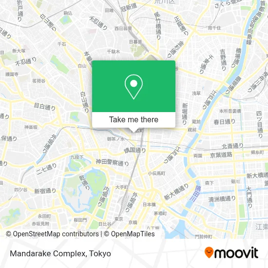 Mandarake Complex map