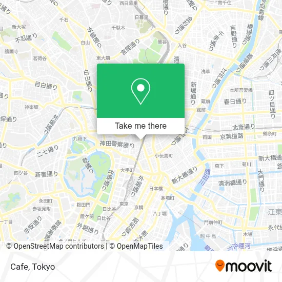 Cafe map