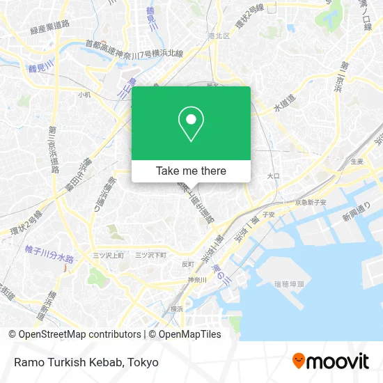 Ramo Turkish Kebab map