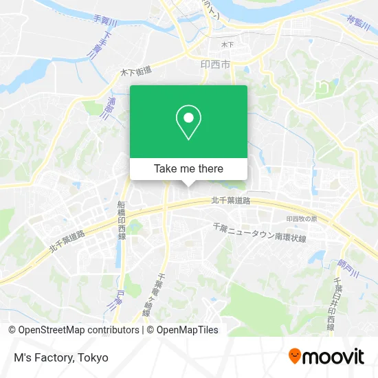 M's Factory map