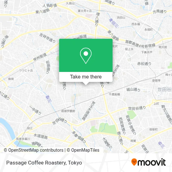 Passage Coffee Roastery map