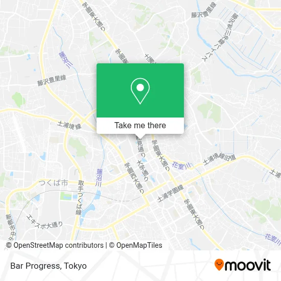 Bar Progress map
