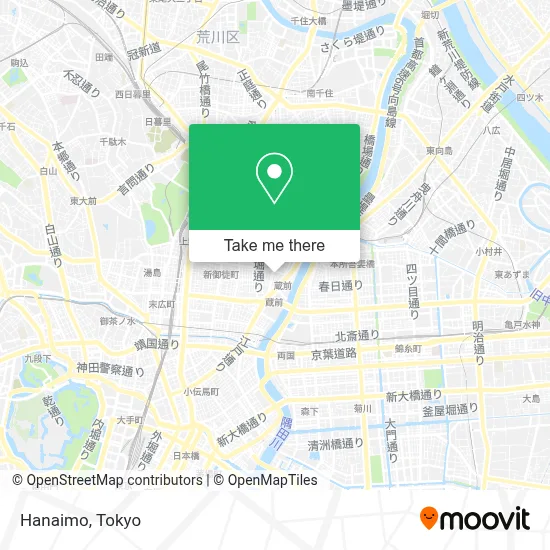 Hanaimo map