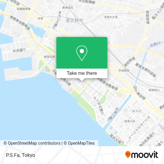 P.S.Fa map