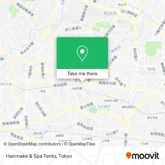 Hairmake & Spa Tento map