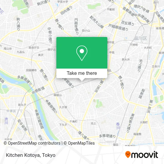 Kitchen Kotoya map