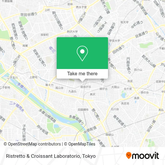 Ristretto & Croissant Laboratorio map