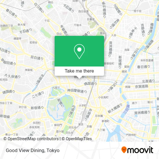 Good View Dining map