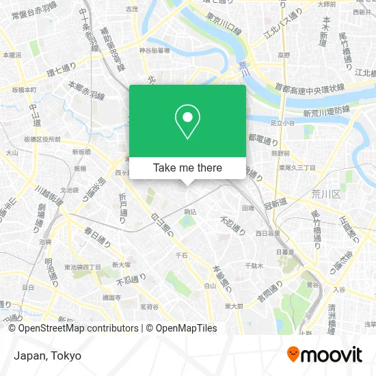 Japan map