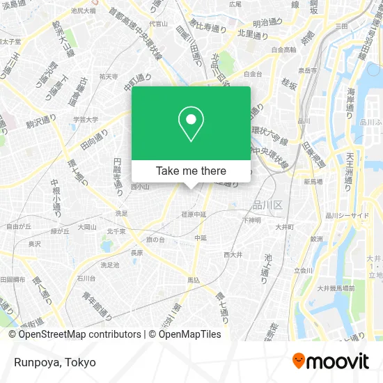 Runpoya map
