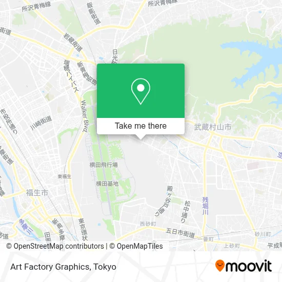Art Factory Graphics map