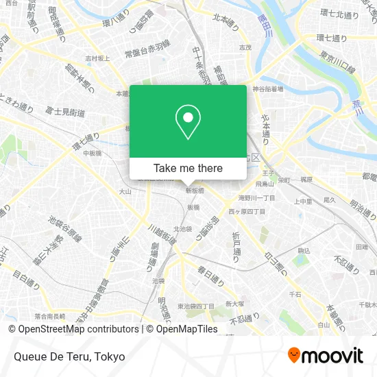Queue De Teru map
