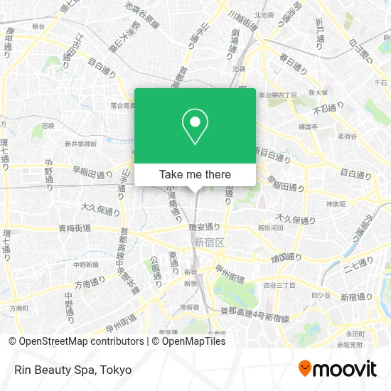 Rin Beauty Spa map