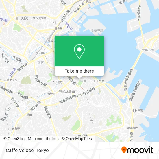 Caffe Veloce map