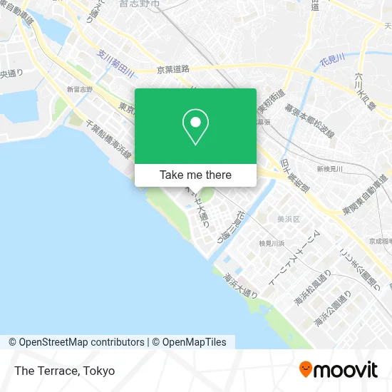 The Terrace map