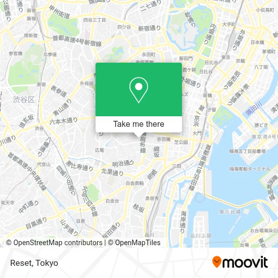 Reset map