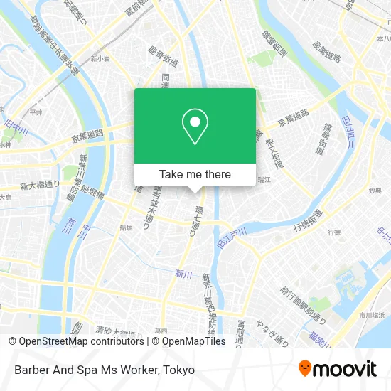 Barber And Spa Ms Worker map
