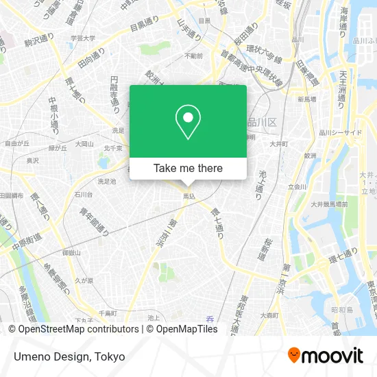 Umeno Design map