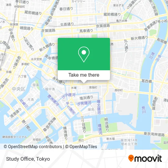 Study Office map